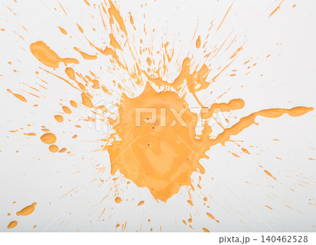 Yellow paint blot 140462528