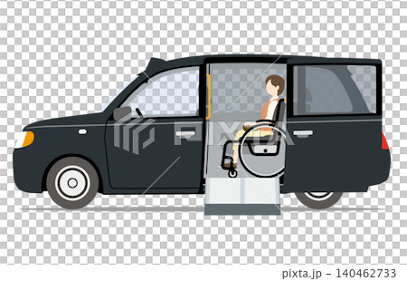 Universal Taxi - Wheelchair Accessible 140462733