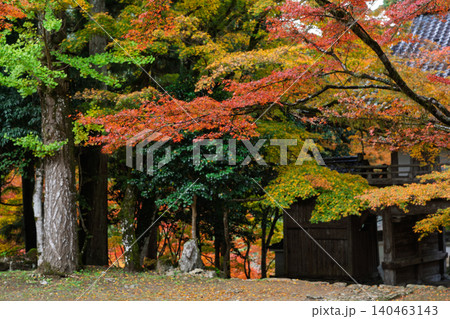 丹波紅葉三山の一つ兵庫県丹波市の高源寺秋の紅葉を撮影 丹波紅葉三山の一つ兵庫県丹波市の高源寺秋の紅葉を撮影 140463143