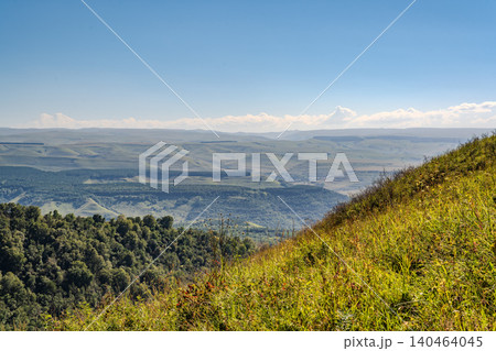 Summer Mountains Landscape with Green forest. 140464045