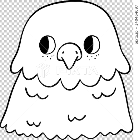 Groovy 4th of July outline, Cute Blad Eagle Bird Doodle Hand Drawn Groovy 4th of July outline, Cute Blad Eagle Bird Doodle Hand Drawn 140464097