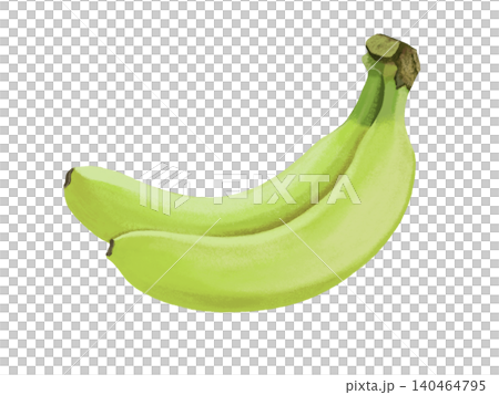 Green bananas (2) Green bananas (2) 140464795