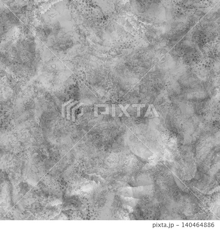 Abstract Black Fractal Noise Splatters on White Displacement Map 140464886
