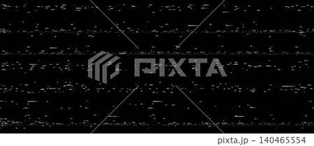 Static noise texture background. Bad television or cctv signal screen concept. Random rippled video tape overlay. Glitch vhs pixel wallpaper. Image distressed interference backdrop effect. Vector 140465554