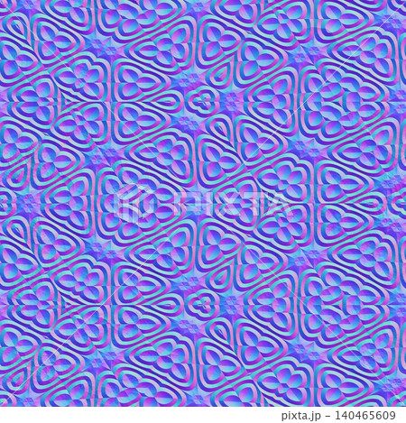 Geometric Pattern Normal Map for 3D Texturing 140465609