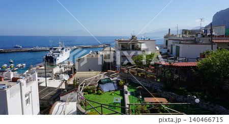 Small boats in the harbor of Marina Grande, island of Capri, Italy. Small boats in the harbor of Marina Grande, island of Capri, Italy. 140466715