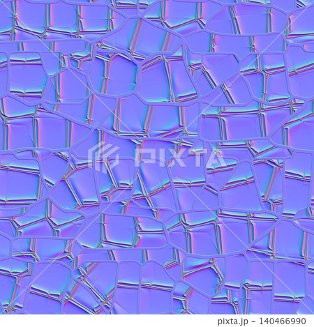 Prismatic Crystal Stone Normal Map 140466990