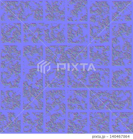 Rough Paving Stone Block Normal Map Texture Rough Paving Stone Block Normal Map Texture 140467864