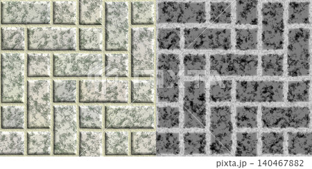 Dark Marble Texture and Height Map Set 140467882