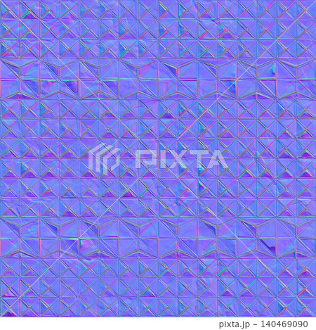 Geometric Triangle Pyramid Normal Map Geometric Triangle Pyramid Normal Map 140469090