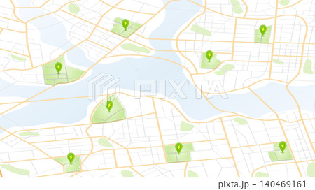 Flexible charging solutions, public charging stations available nearby. Select the most convenient route to drive. City map with charging stations icon available. Vector illustration Flexible charging solutions, public charging stations available nearby. Select the most convenient route to drive. City map with charging stations icon available. Vector illustration 140469161