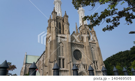 Jakarta Cathedral Neogothic Architecture Landmark Jakarta Cathedral Neogothic Architecture Landmark 140469505