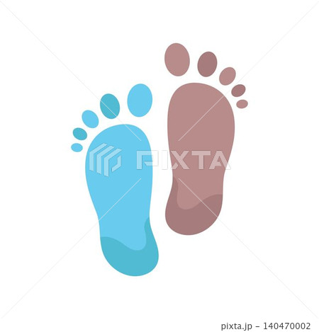 foot ilustration Logo vector Template 140470002