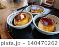 昔ながらの固めプリンとカラメルソース 140470262