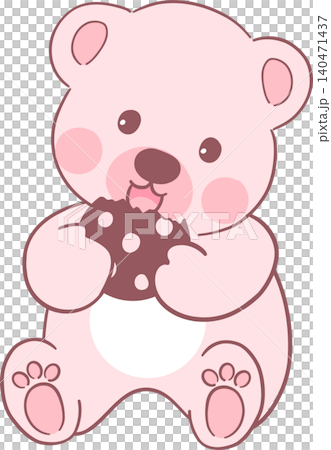 Bear Cartoon Cute Nursery Animal Art Bear Cartoon Cute Nursery Animal Art 140471437