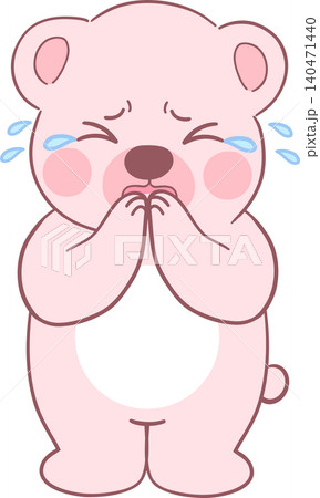 Bear Cute Character Soft Pastel Art Bear Cute Character Soft Pastel Art 140471440