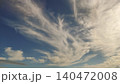 Cirrus clouds painting the summer sky over croatia 140472008