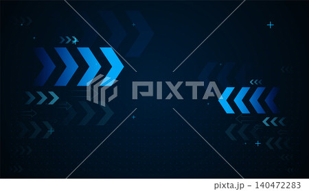 Set of arrows moving up on dark blue background. the bright arrows upward growth trend. blue arrow uptrend design showcases multiple arrows rising, symbolizing growth Set of arrows moving up on dark blue background. the bright arrows upward growth trend. blue arrow uptrend design showcases multiple arrows rising, symbolizing growth 140472283