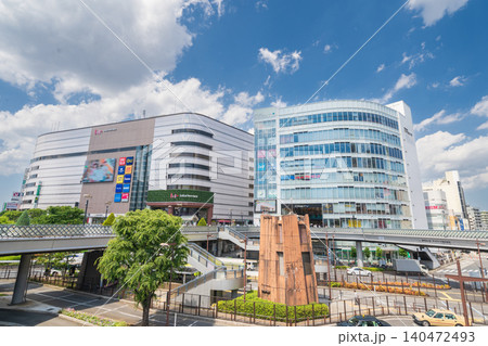 「埼玉県」JR川口駅東口前の風景 川口市 「埼玉県」JR川口駅東口前の風景 川口市 140472493