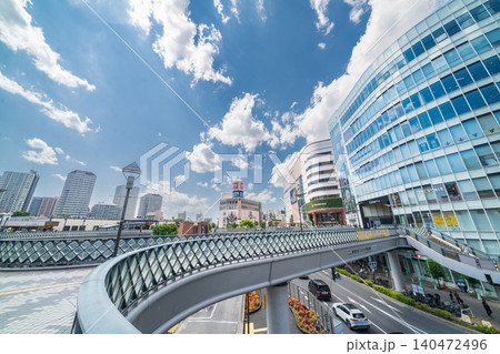 「埼玉県」JR川口駅東口前の風景 川口市 「埼玉県」JR川口駅東口前の風景 川口市 140472496