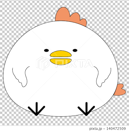 ニワトリのイラスト 140472509