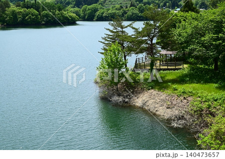 川尻総合公園あやめ橋からの風景 川尻総合公園あやめ橋からの風景 140473657