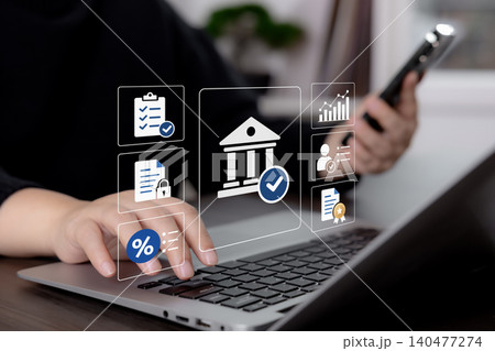 Tax Compliance and Financial Approval Dashboard Concept 140477274