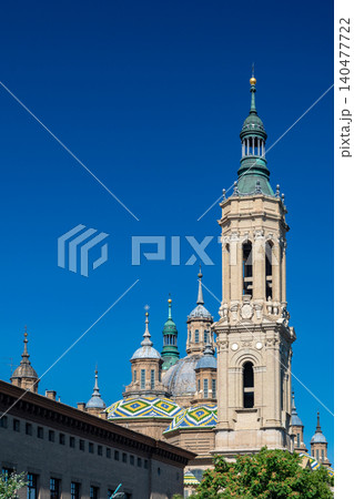 Basilica del Pilar Tower and Domes Basilica del Pilar Tower and Domes 140477722