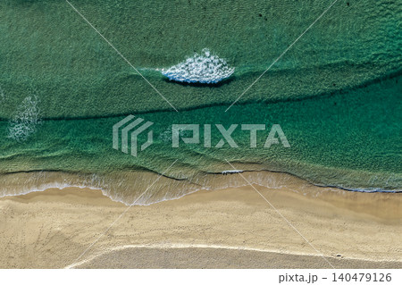 Aerial scene capturing One Mile Beach near Forster, NSW, Australia Aerial scene capturing One Mile Beach near Forster, NSW, Australia 140479126