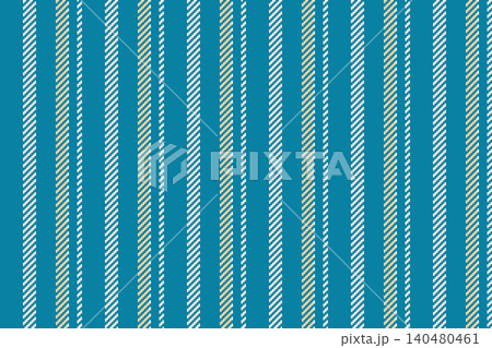 Page background lines vector, multi texture vertical pattern. Femininity stripe seamless fabric textile in cyan and misty rose colors. 140480461
