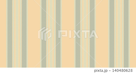 This faded textile repeat turns regular linear spacing into a clean vertical stripe design. Amber and pastel tones add crisp visual structure for decorative fabric and surface projects. 140480628