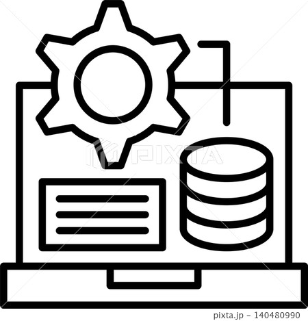 Database Modern Vector Icon Design 140480990