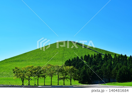 モエレ沼公園の風景 モエレ沼公園の風景 140481684