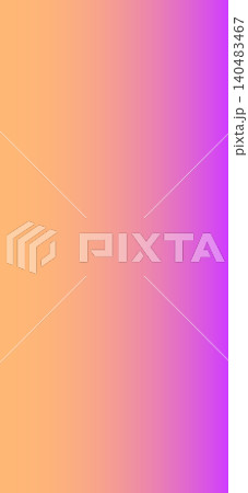 紫とピンクのカラフルなグラデーションの背景素材。縦長のグラデーション。スマートフォンサイズ。 140483467
