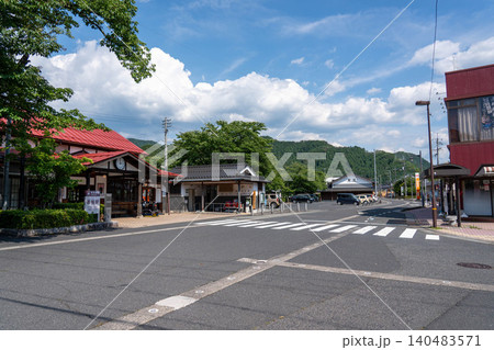 鳥取県若桜町 若桜駅 鳥取県若桜町 若桜駅 140483571