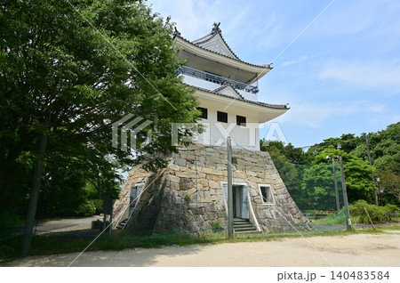 大草城(愛知県知多市)模擬天守の外観 大草城(愛知県知多市)模擬天守の外観 140483584