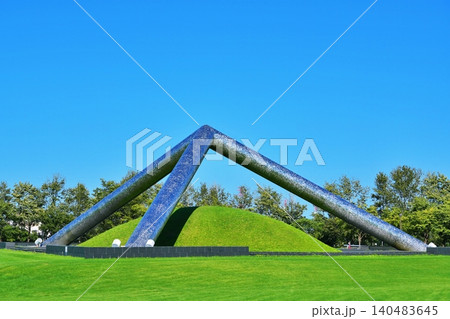 モエレ沼公園の風景 モエレ沼公園の風景 140483645