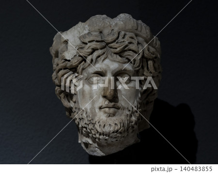 a historic sculpture from the Roman period a historic sculpture from the Roman period 140483855