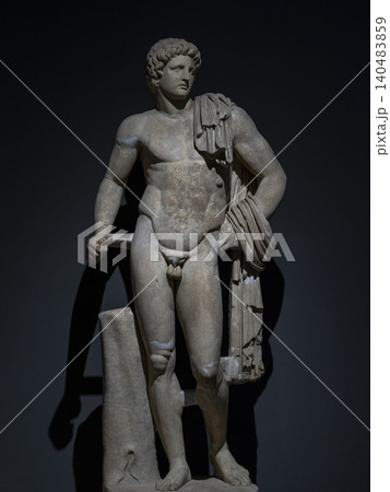 an ancient statue from the Greek era an ancient statue from the Greek era 140483859