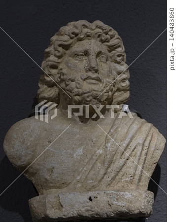 a historic sculpture from the Greek period a historic sculpture from the Greek period 140483860