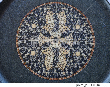 texture of an old porcelain plate texture of an old porcelain plate 140483898