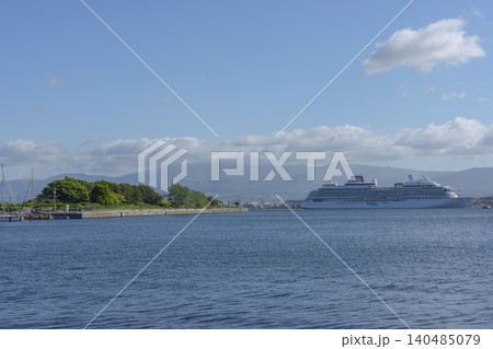 函館ベイエリアのウォーターフロントと港の風景 北海道函館観光 140485079