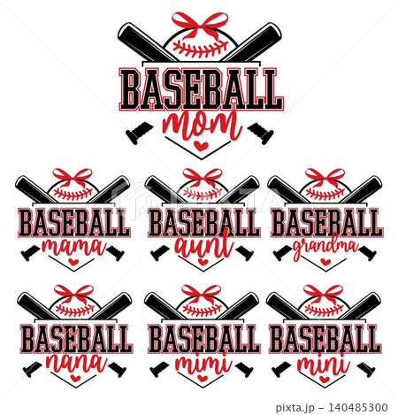 Baseball Family Bundle SVG. Mom, Mama, Aunt, Grandma, Nana Designs. Baseball Family Bundle SVG. Mom, Mama, Aunt, Grandma, Nana Designs. 140485300