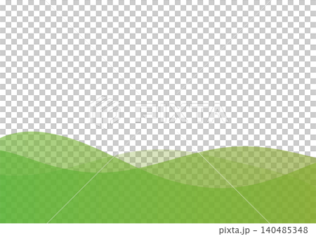 抽象波浪頁腳設計；流暢的波浪形材質。 140485348
