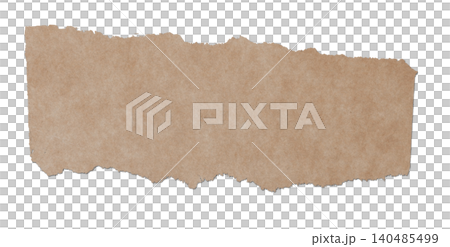 Recycled Paper Texture Torn Craft Paper Brown Eco Background Isolated Element Recycled Paper Texture Torn Craft Paper Brown Eco Background Isolated Element 140485499