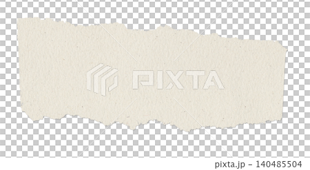 Scrapbook White Paper Element Torn Ripped Paper Isolated Collage Background Piece 140485504