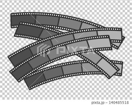 Movie negative film illustration Movie negative film illustration 140485518