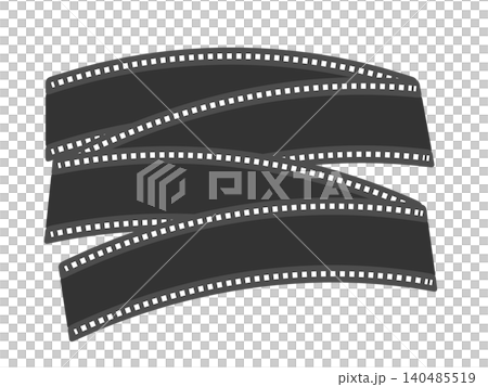 Movie negative film illustration Movie negative film illustration 140485519