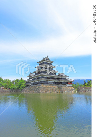 長野県松本市、国宝松本城の風景 長野県松本市、国宝松本城の風景 140485550