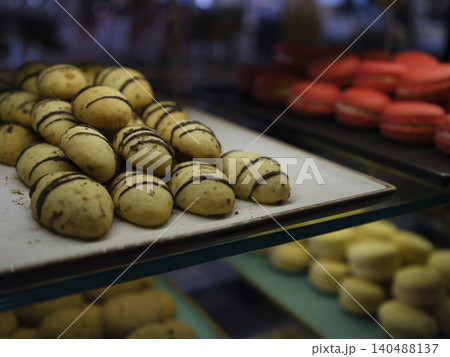 desserts at a hotel buffet 140488137